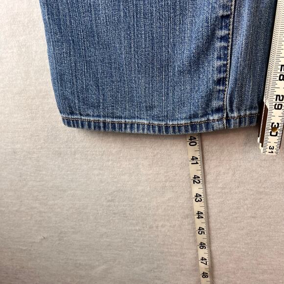 Levi's 550 Relaxed Fit Bootcut Jeans Women's 8 Medium Wash Denim Everyday Pucker - Picture 6 of 15